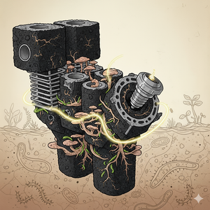 The Ultimate Partnership: Why Compost is the Spark Plug and Biochar is the Engine Block