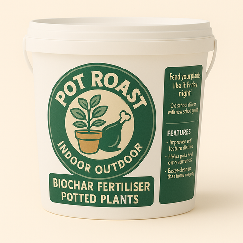 Pot Roast – Biochar-Based Fertiliser for Potted Plants