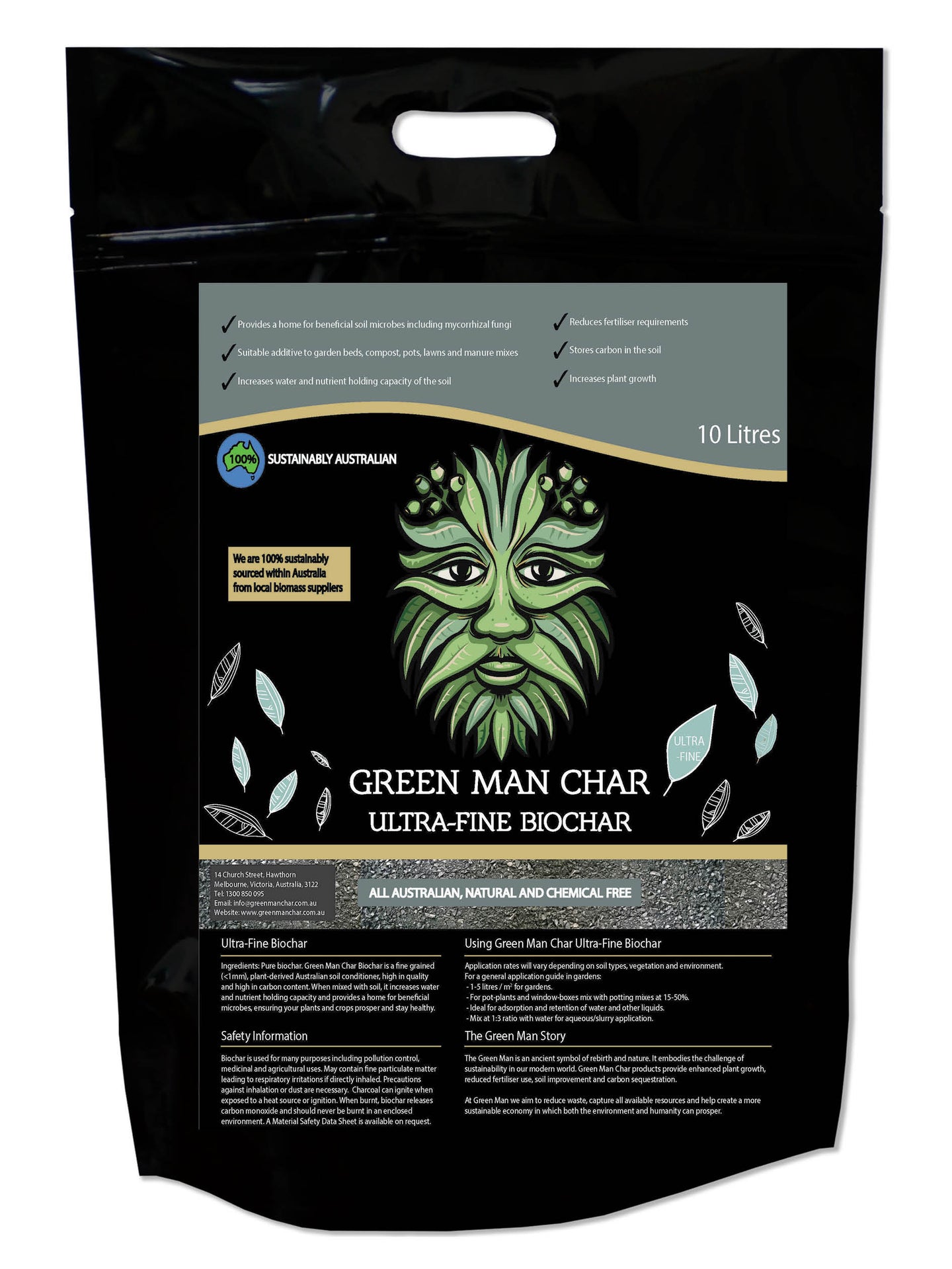 Ultra-Fine Biochar
